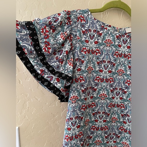 Loft ruffle sleeves top - Picture 3 of 4